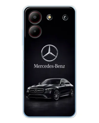 Чохол для ZTE Blade A54 з картинкою «Mercedes — решітка радіатора»