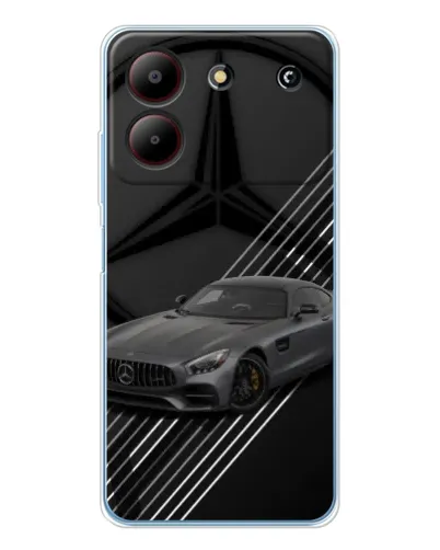 Чохол для ZTE Blade A54 з картинкою «Mercedes AMG — графіка»