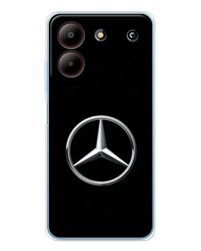 Чохол для ZTE Blade A54 з картинкою «Mercedes класичний лого»