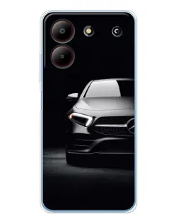Чохол для ZTE Blade A54 з картинкою «Світло фар Mercedes»
