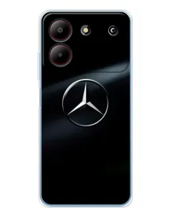 Чохол для ZTE Blade A54 з картинкою «Mercedes на металі» Чохол для ZTE Blade A54 з картинкою «Mercedes на металі»