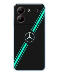 Чохол для ZTE Blade A54 з картинкою «Спортивні лінії Mercedes» Чохол для ZTE Blade A54 з картинкою «Спортивні лінії Mercedes»
