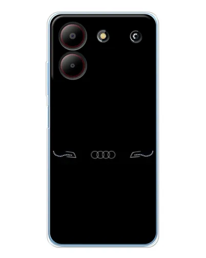 Чехол для ZTE Blade A54 с картинкой «Audi — световой подпись» Чехол для ZTE Blade A54 с картинкой «Audi — световой подпись»