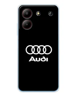 Чохол для ZTE Blade A54 з картинкою «Класичне лого Audi»