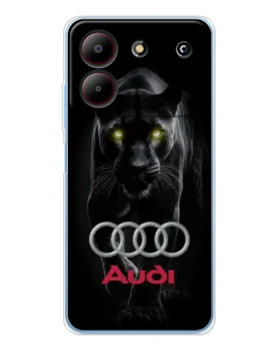 Чехол для ZTE Blade A54 с картинкой «Пантера и Audi» Чехол для ZTE Blade A54 с картинкой «Пантера и Audi»