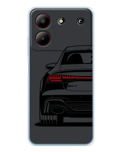 Чехол для ZTE Blade A54 с картинкой «Задняя часть Audi — арт» Чехол для ZTE Blade A54 с картинкой «Задняя часть Audi — арт»