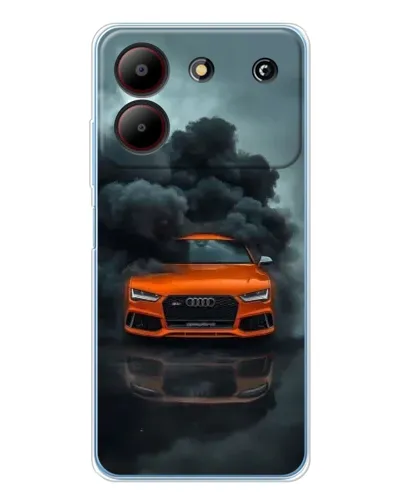 Чехол для ZTE Blade A54 с картинкой «Audi в облаках дыма» Чехол для ZTE Blade A54 с картинкой «Audi в облаках дыма»