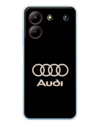 Чехол для ZTE Blade A54 с картинкой «Audi — золотой логотип» Чехол для ZTE Blade A54 с картинкой «Audi — золотой логотип»