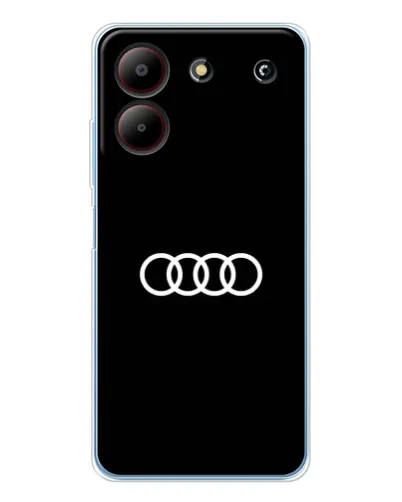 Чехол для ZTE Blade A54 с картинкой «Audi White Logo» Чехол для ZTE Blade A54 с картинкой «Audi White Logo»