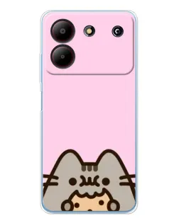 Чохол для ZTE Blade A54 з картинкою «Pusheen та печиво» Чохол для ZTE Blade A54 з картинкою «Pusheen та печиво»