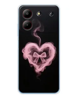 Чохол для ZTE Blade A54 з картинкою «Димчасте серце»