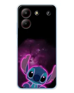 Чехол для ZTE Blade A54 с картинкой «Неоновый Stitch» Чехол для ZTE Blade A54 с картинкой «Неоновый Stitch»