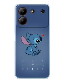 Чехол для ZTE Blade A54 с картинкой «Музыкальный Stitch» Чехол для ZTE Blade A54 с картинкой «Музыкальный Stitch»