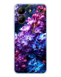 Чехол для ZTE Blade A54 с картинкой «Сиреневый цвет»