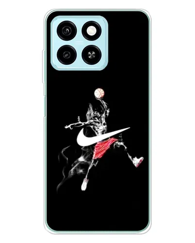 Чехол для ZTE Blade A55 с картинкой «Jordan Jumpman»