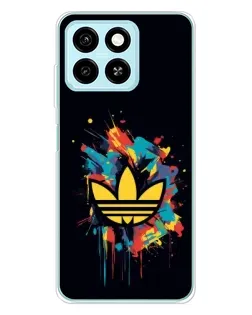 Чехол для ZTE Blade A55 с картинкой «Adidas Splash» Чехол для ZTE Blade A55 с картинкой «Adidas Splash»
