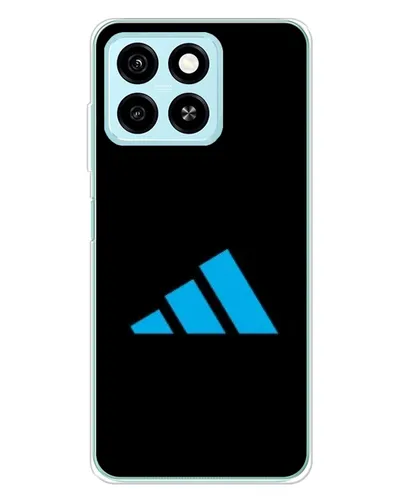 Чехол для ZTE Blade A55 с картинкой «Adidas Cyan Logo»