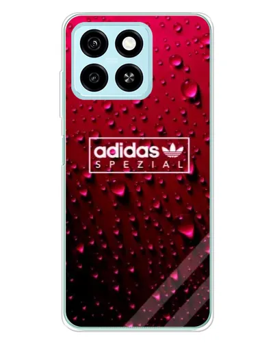 Чехол для ZTE Blade A55 с картинкой «Adidas Gold Marble»