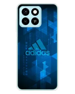 Чехол для ZTE Blade A55 с картинкой «Adidas Sport Art»