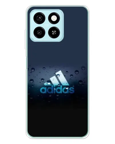 Чехол для ZTE Blade A55 с картинкой «Adidas Water Drops»