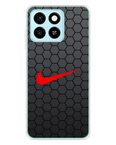 Чехол для ZTE Blade A55 с картинкой «Nike — карбоновая сетка» Чехол для ZTE Blade A55 с картинкой «Nike — карбоновая сетка»