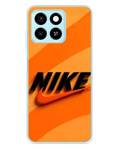 Чехол для ZTE Blade A55 с картинкой «Оранжевый драйв Nike» Чехол для ZTE Blade A55 с картинкой «Оранжевый драйв Nike»