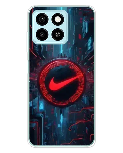 Чехол для ZTE Blade A55 с картинкой «Техногенный стиль Nike» Чехол для ZTE Blade A55 с картинкой «Техногенный стиль Nike»