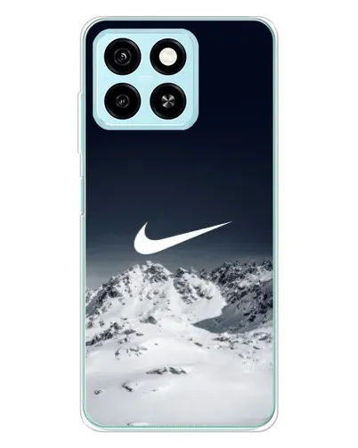 Чехол для ZTE Blade A55 с картинкой «Nike — зимние горы» Чехол для ZTE Blade A55 с картинкой «Nike — зимние горы»