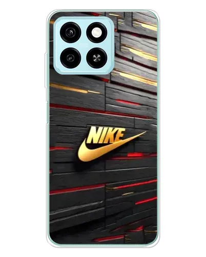 Чехол для ZTE Blade A55 с картинкой «Золотой Nike на металле» Чехол для ZTE Blade A55 с картинкой «Золотой Nike на металле»