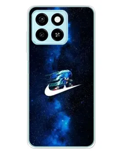 Чехол для ZTE Blade A55 с картинкой «Звездный путь Nike»