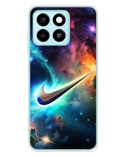 Чехол для ZTE Blade A55 с картинкой «Космический Nike Swoosh» Чехол для ZTE Blade A55 с картинкой «Космический Nike Swoosh»