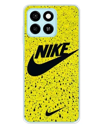 Чехол для ZTE Blade A55 с картинкой «Желтый текстурный Nike» Чехол для ZTE Blade A55 с картинкой «Желтый текстурный Nike»