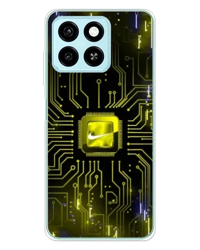 Чехол для ZTE Blade A55 с картинкой «Nike — золотая искра» Чехол для ZTE Blade A55 с картинкой «Nike — золотая искра»