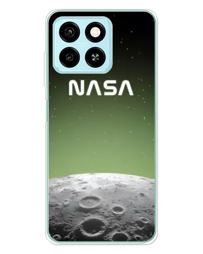Чехол для ZTE Blade A55 с картинкой «NASA — лунный градиент» Чехол для ZTE Blade A55 с картинкой «NASA — лунный градиент»