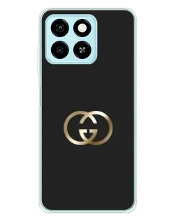 Чехол для ZTE Blade A55 с картинкой «Минимализм Gucci»