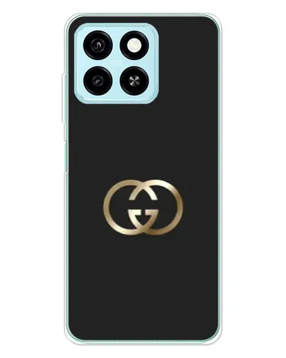Чехол для ZTE Blade A55 с картинкой «Минимализм Gucci»