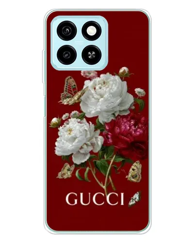 Чехол для ZTE Blade A55 с картинкой «Gucci —  сад»