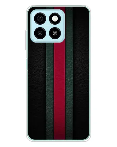 Чехол для ZTE Blade A55 с картинкой «Gucci — неоновая линия»