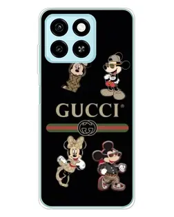 Чехол для ZTE Blade A55 с картинкой «Gucci — герои Disney и монограмма» Чехол для ZTE Blade A55 с картинкой «Gucci — герои Disney и монограмма»