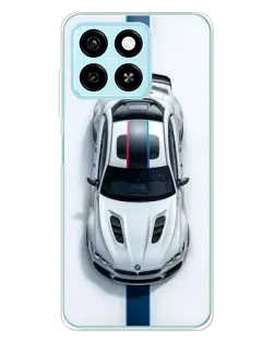 Чехол для ZTE Blade A55 с картинкой «Вид сверху — BMW M»