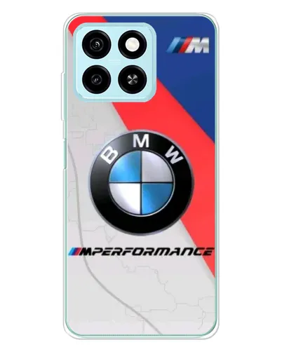 Чехол для ZTE Blade A55 с картинкой «BMW Performance стиль»