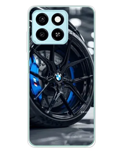 Чехол для ZTE Blade A55 с картинкой «Колесо BMW вблизи»