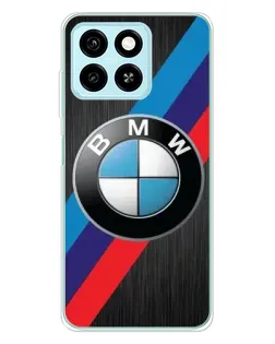 Чехол для ZTE Blade A55 с картинкой «BMW M-stripes стиль»