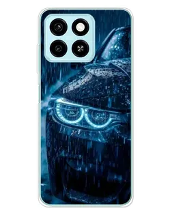 Чохол для ZTE Blade A55 з картинкою «BMW під дощем»