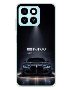 Чохол для ZTE Blade A55 з картинкою «BMW крізь нічне місто»