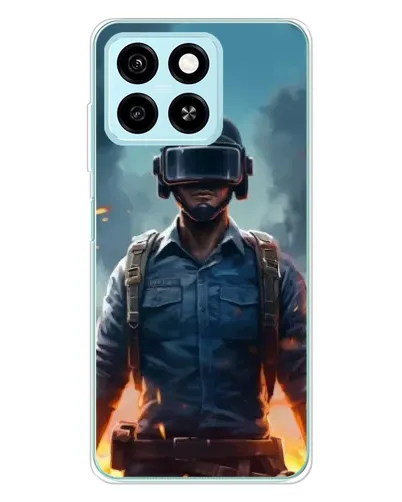 Чехол для ZTE Blade A55 с картинкой «PUBG — реалистичный герой» Чехол для ZTE Blade A55 с картинкой «PUBG — реалистичный герой»