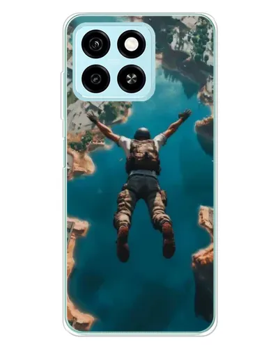 Чехол для ZTE Blade A55 с картинкой «PUBG — свободное падение» Чехол для ZTE Blade A55 с картинкой «PUBG — свободное падение»