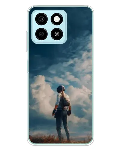 Чехол для ZTE Blade A55 с картинкой «Герой PUBG на скале» Чехол для ZTE Blade A55 с картинкой «Герой PUBG на скале»