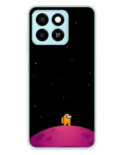 Чехол для ZTE Blade A55 с картинкой «Одинокий герой на планете» Чехол для ZTE Blade A55 с картинкой «Одинокий герой на планете»