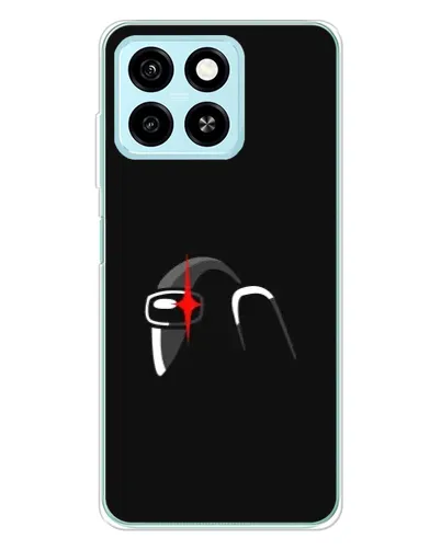 Чехол для ZTE Blade A55 с картинкой «Among Us шлем» Чехол для ZTE Blade A55 с картинкой «Among Us шлем»